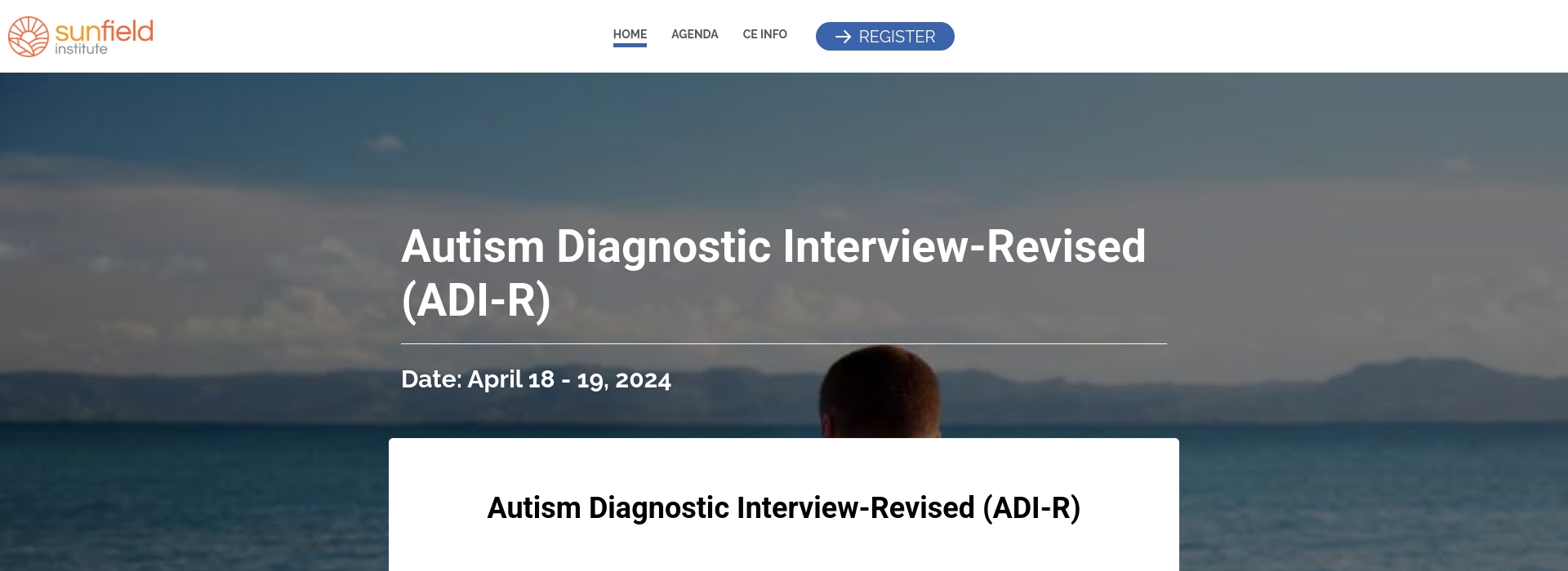 Autism Diagnostic Interview-Revised (ADI-R)